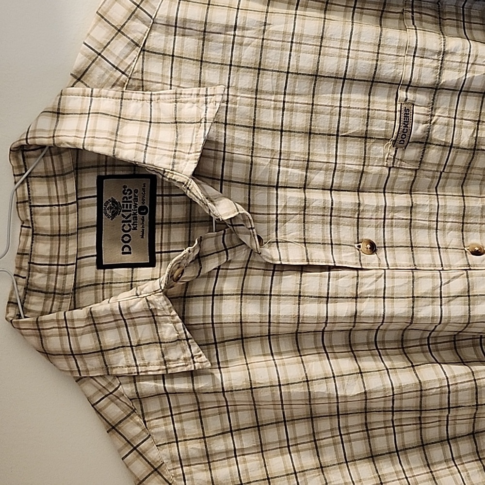 Dockers Khakiwear Shirt. Size L. Preloved.